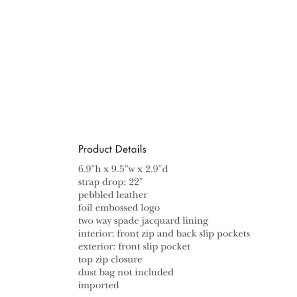 ♠️NEW KATE SPADE ♠️ Monica crossbody viola flower purse - Picture 7 of 9